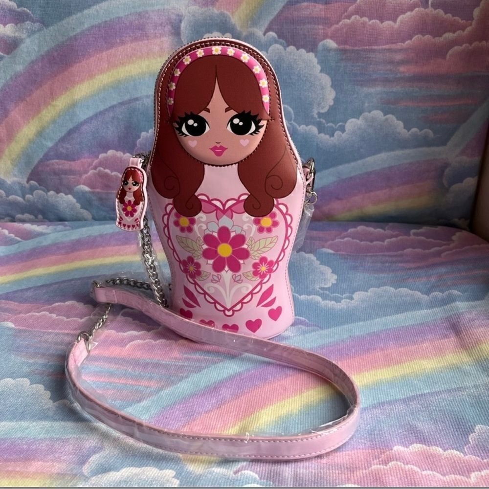 NWT sugar Thrillz nesting doll y2k 90’s crossbody